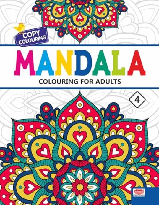 Mandala Colouring For Adults Book 4